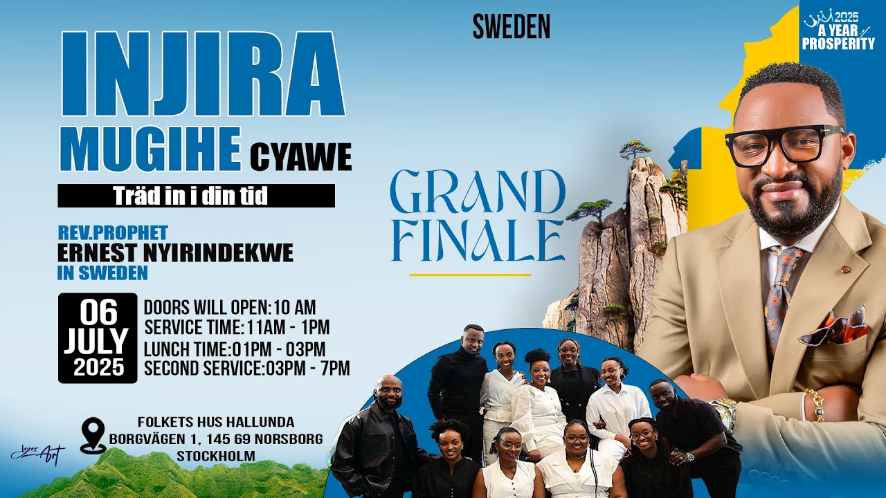 Injira Mugihe Cyawe — Grand Finale in Sweden